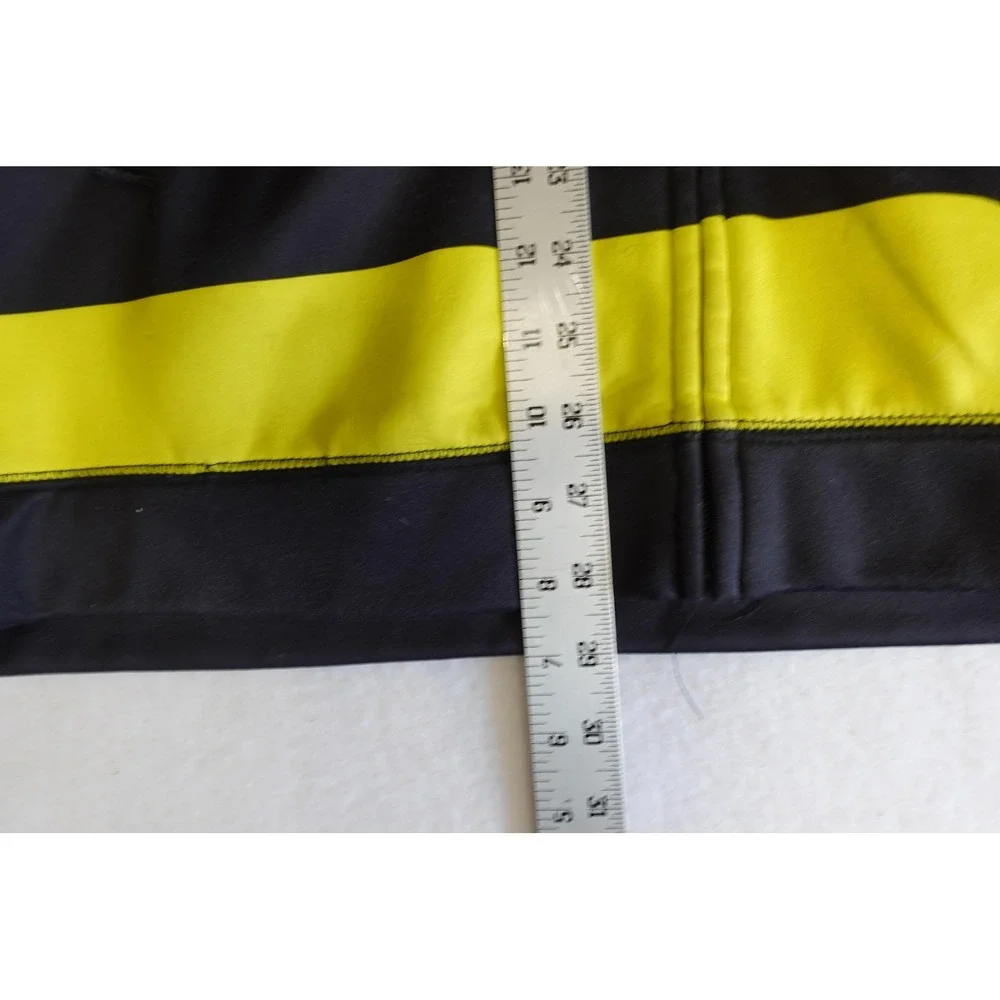 Burton Hoodie Mens XL Multicolor Striped Fleece Full Zip Hooded Logo Pockets